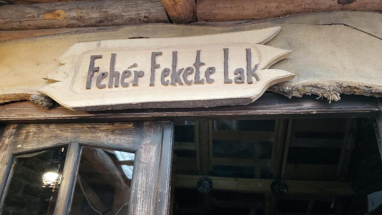 Casa Rustic Feher & Fekete Vendeghazak Sovata Exterior foto